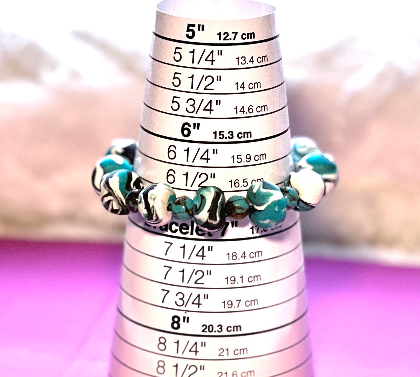 Bracelet - Aouli - Made with Handcrafted Clay Beads