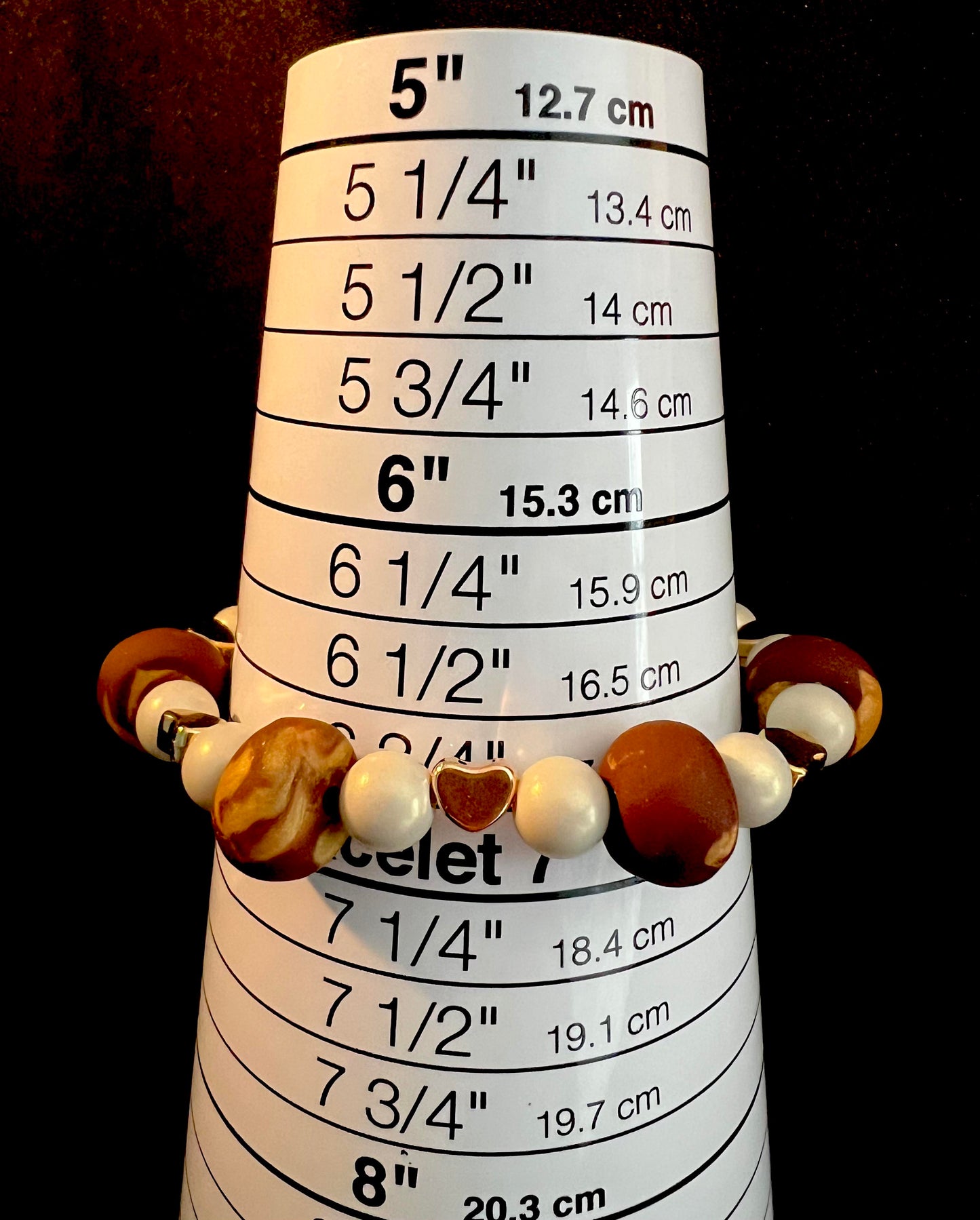 ..Bracelet - Dazzle 164 - Made with Handcrafted Clay Beads
