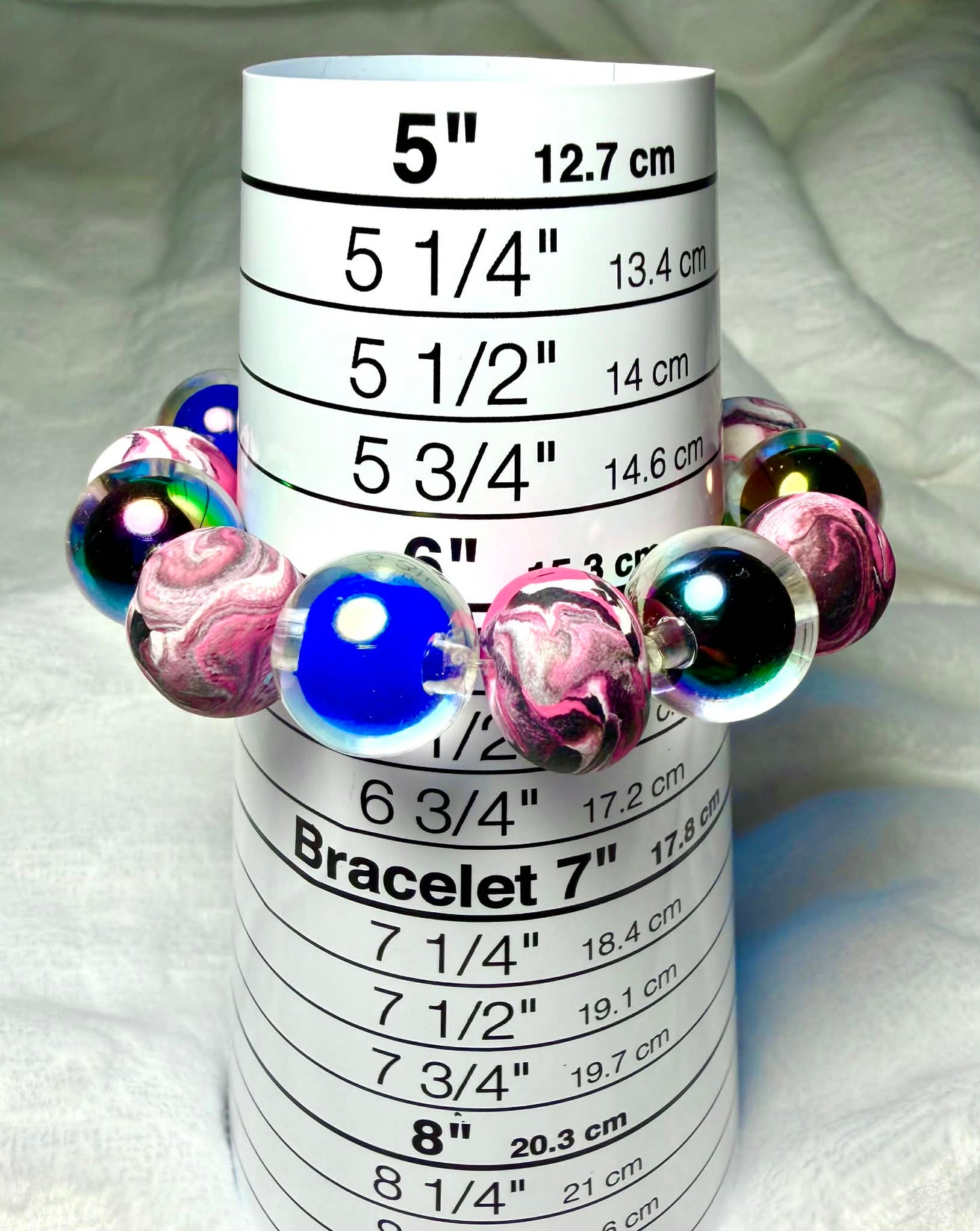 ...Bracelet - Spring 176 - Made with Handcrafted Clay Beads