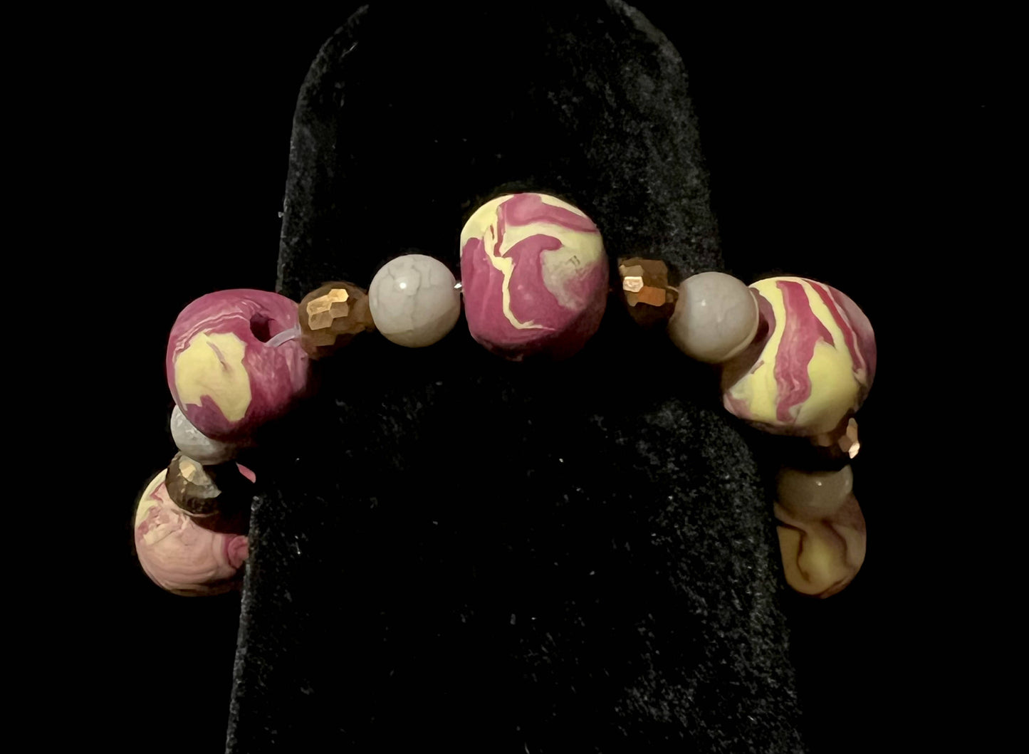 Bracelet - Haven - Made with Handcrafted Clay Beads