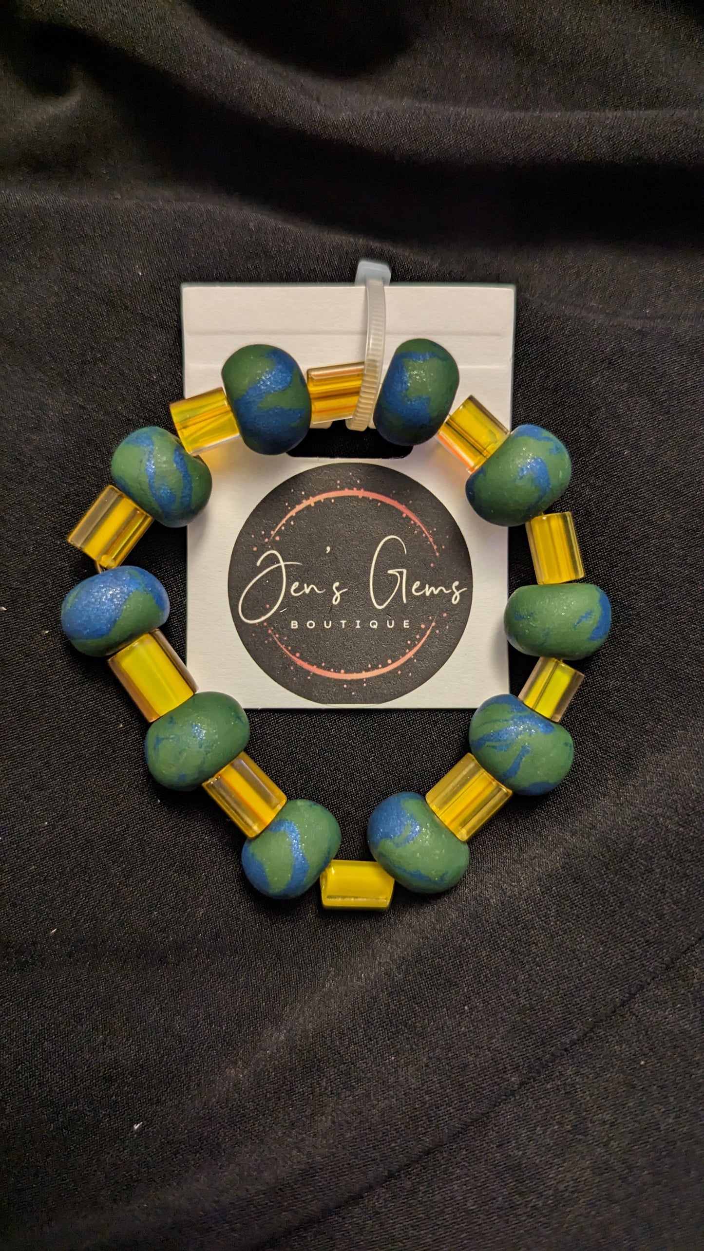 Bracelet - Clever - Made with Handcrafted Clay Beads