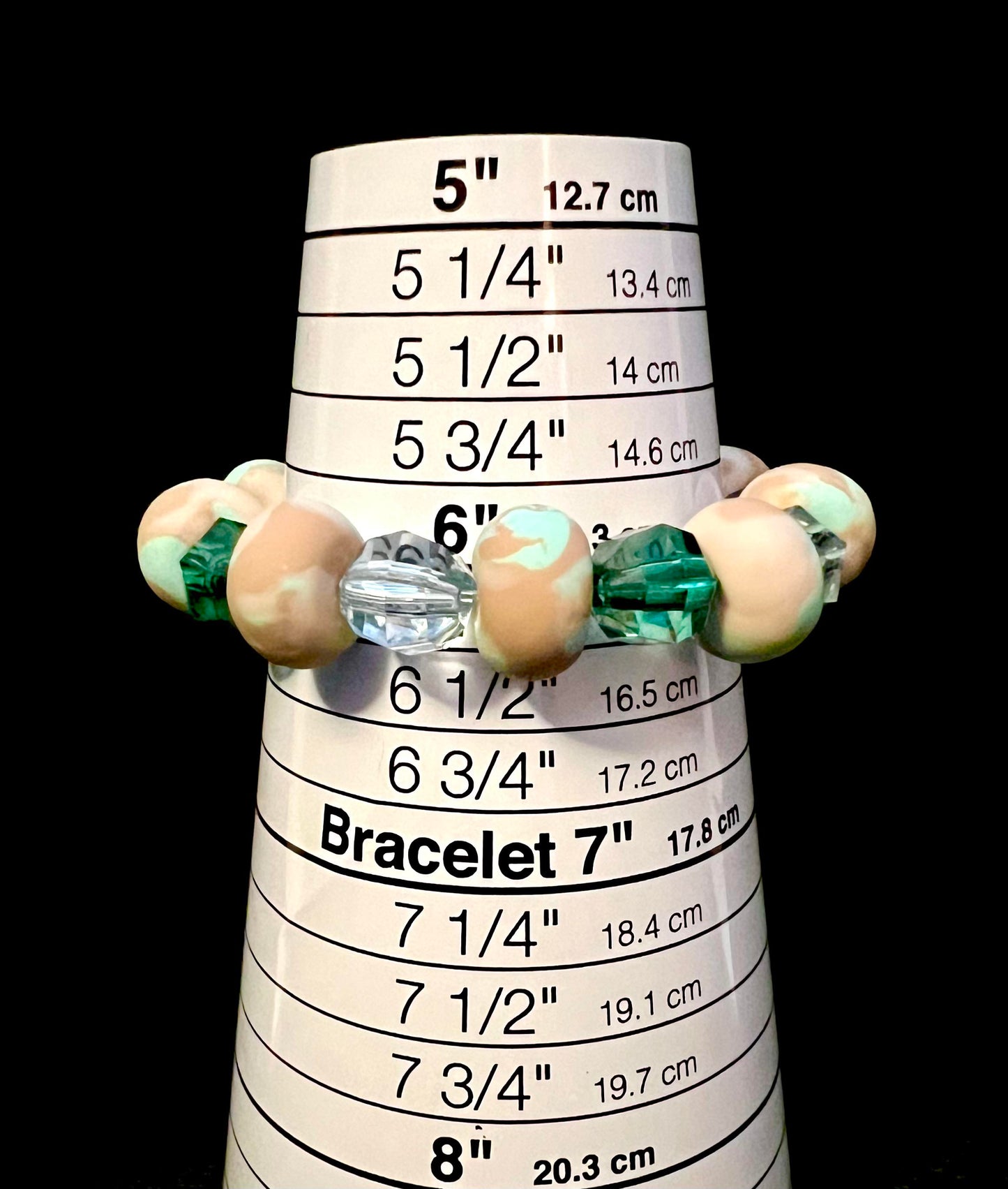 Bracelet - Together - Made with Handcrafted Clay Beads