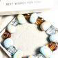 Bracelet - Snuggle - Made with Handcrafted Clay Beads