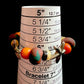 ....Bracelet - Vintage 150 - Made with Handcrafted Clay Beads