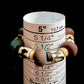 ....Bracelet - Vintage 155 - Made with Handcrafted Clay Beads