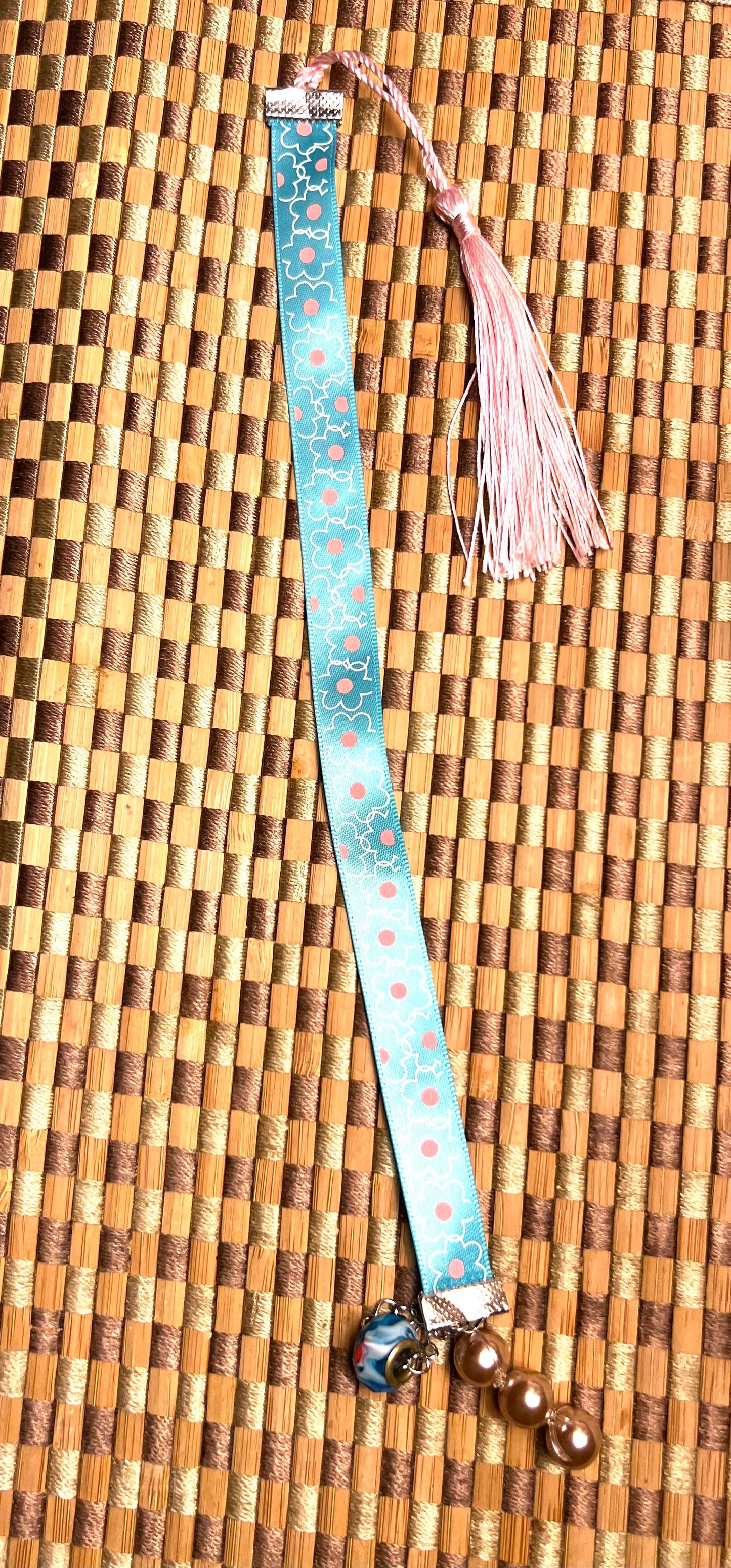 Bookmark Blue Flowers