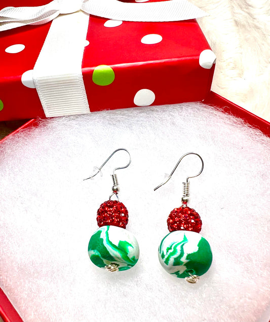 Earring - Joyous - Made with Handcrafted Clay Beads