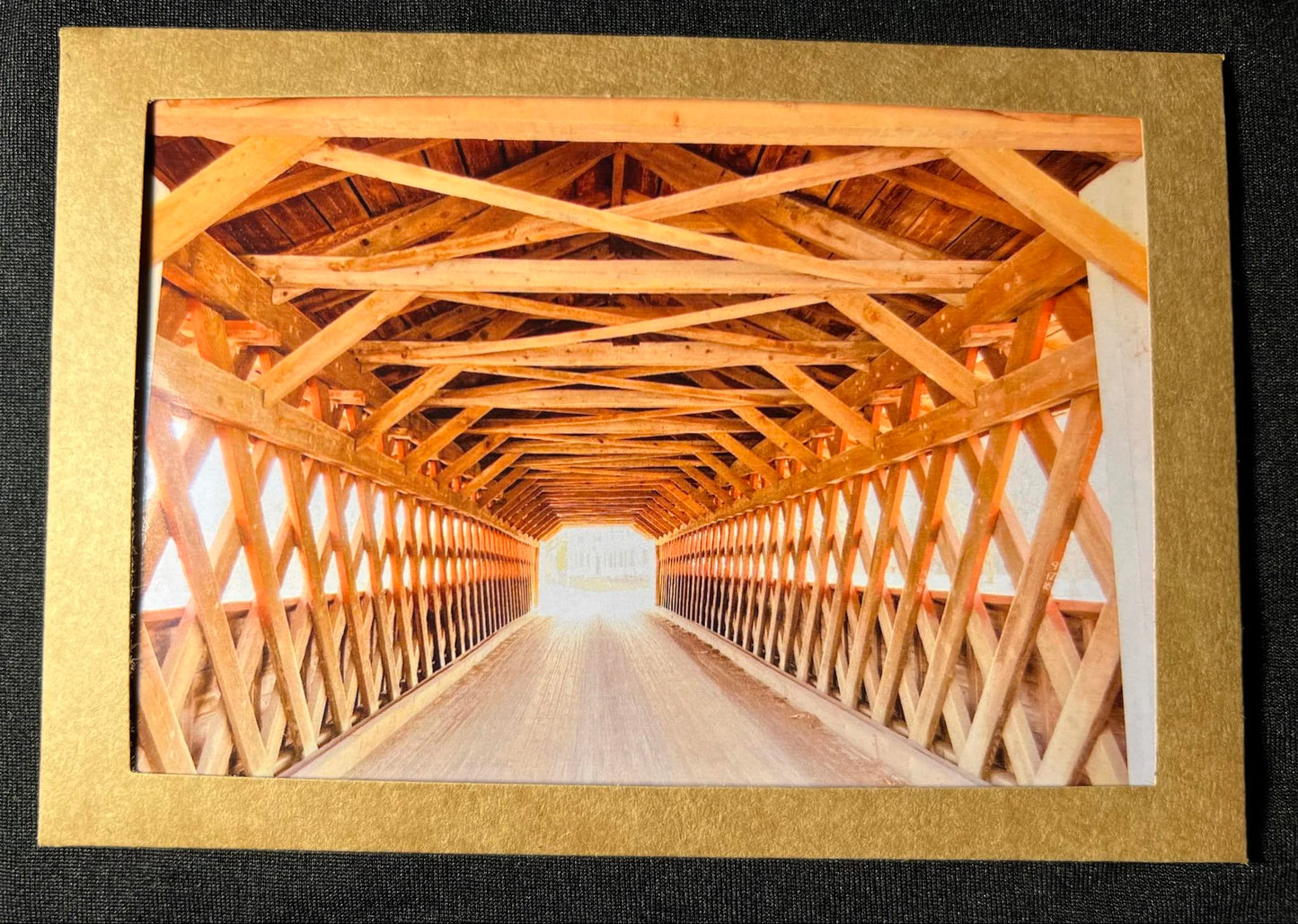 Photo Card - Covered Bridge