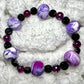 Bracelet - Lilac - Made with Handcrafted Clay Beads