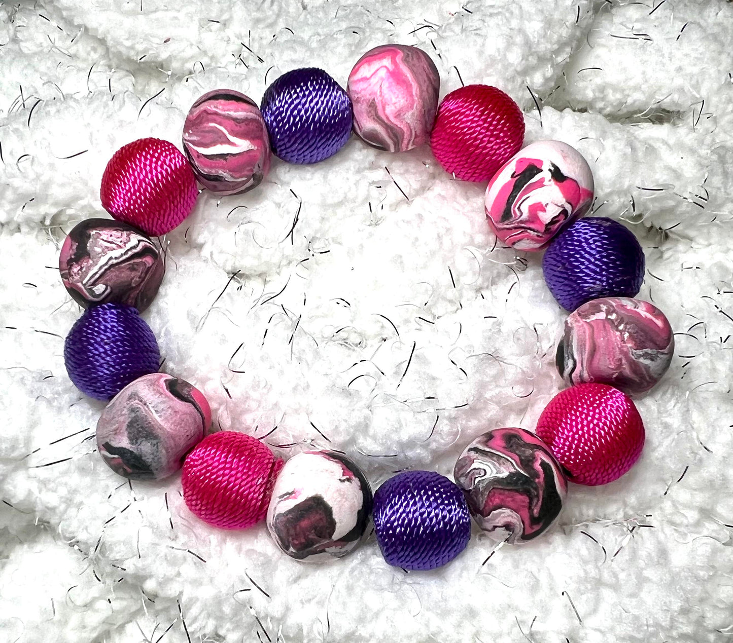 Bracelet - Wilder - Made with Handcrafted Clay Beads