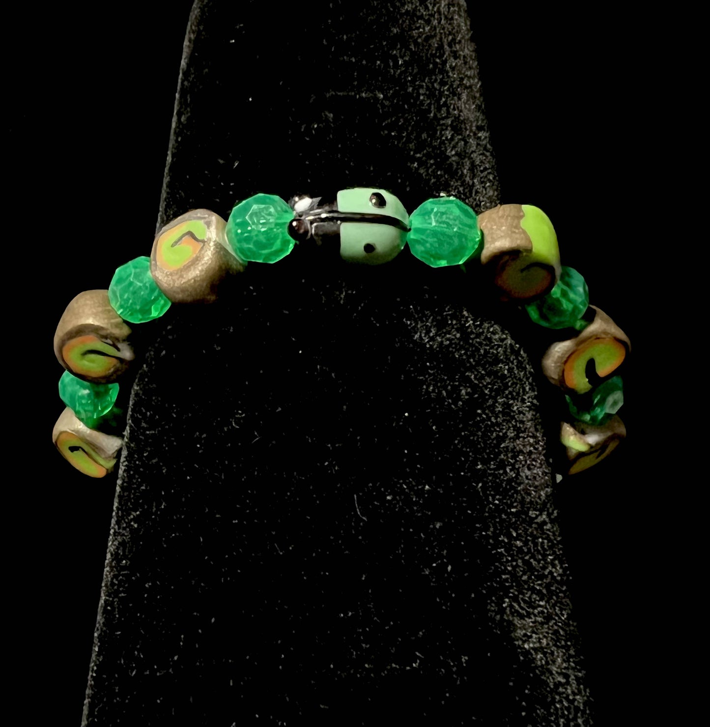 Bracelet - Mabrey - Made with Handcrafted Clay Beads