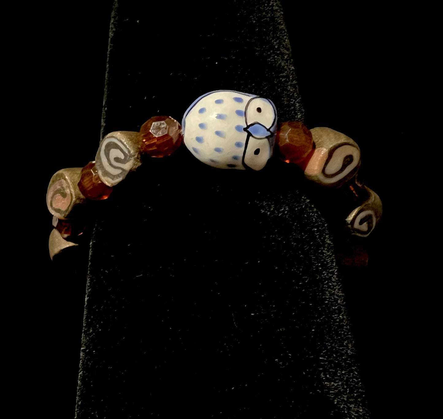 Bracelet - Bethaniel - Made with Handcrafted Clay Beads