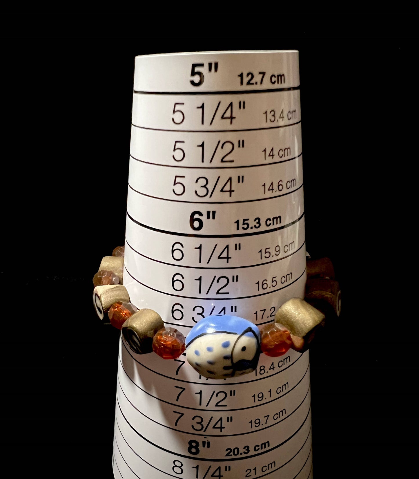 Bracelet - Bethaniel - Made with Handcrafted Clay Beads