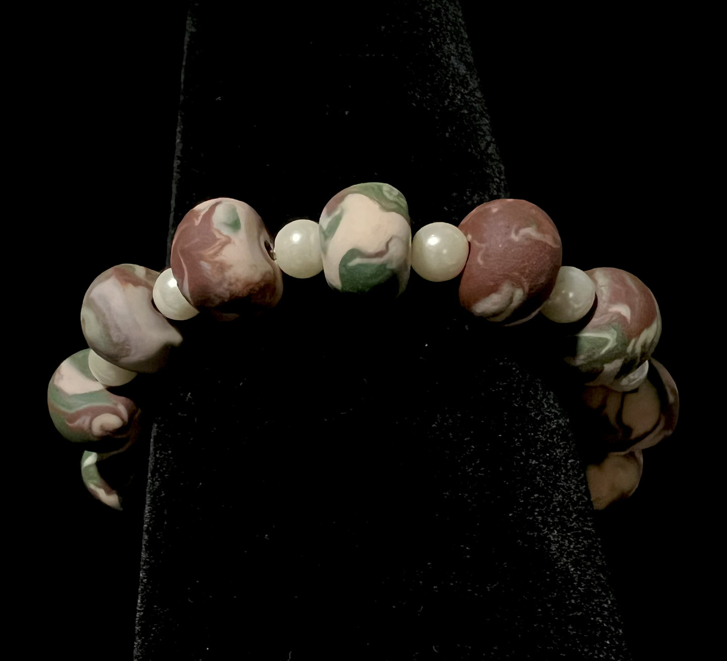 Bracelet - Everest - Made with Handcrafted Clay Beads