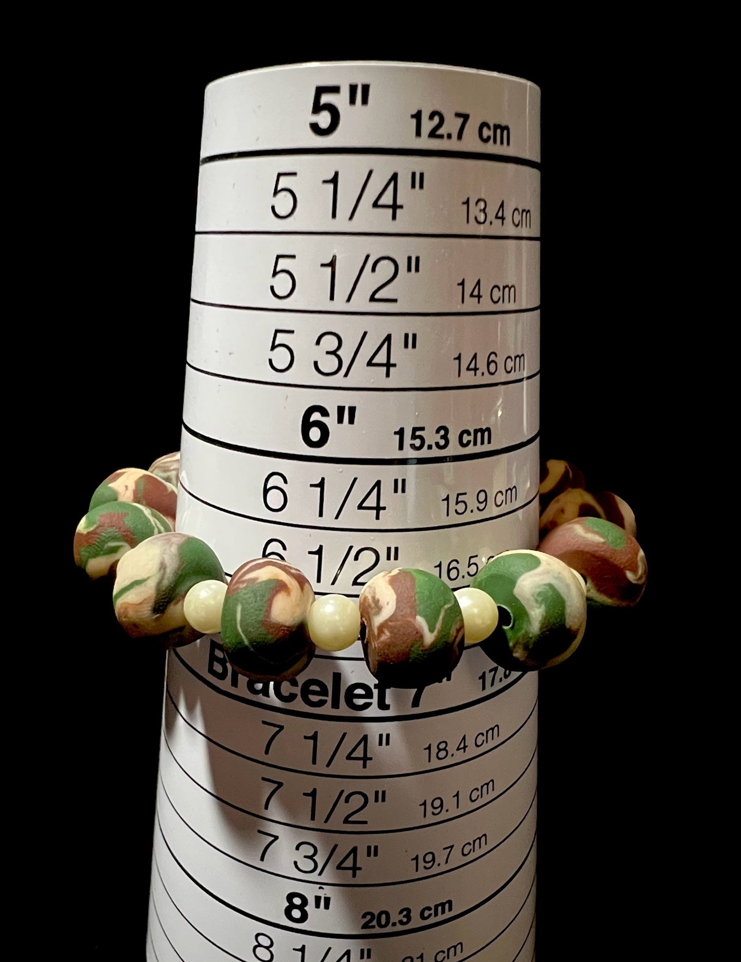 Bracelet - Everest - Made with Handcrafted Clay Beads