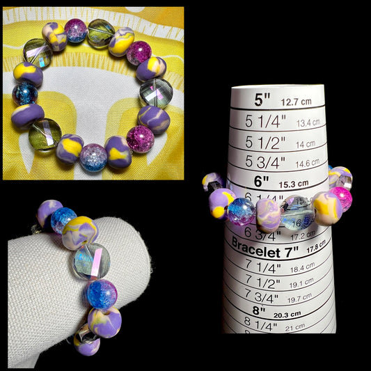 Bracelet - Verve - Made with Handcrafted Clay Beads