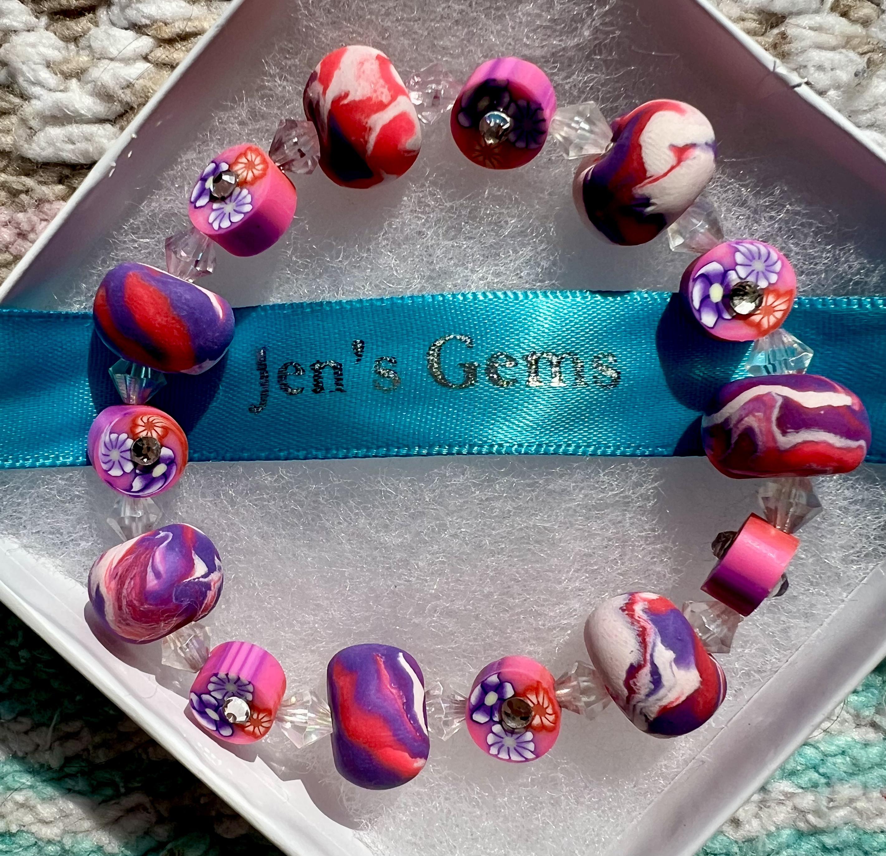 Ocean Bliss Sea Glass Link Bracelet by Jen Stones – Vibrantwaveboutique