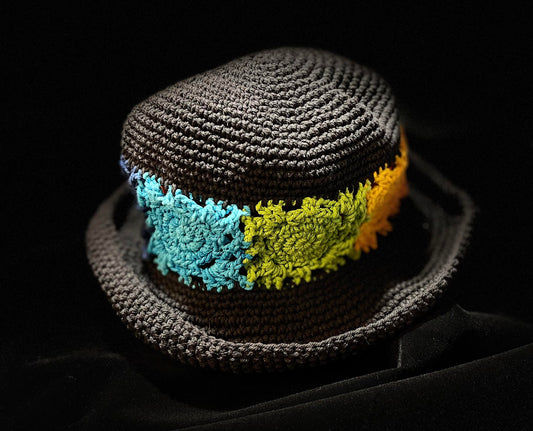 Craft - Colorful Crocheted Hat