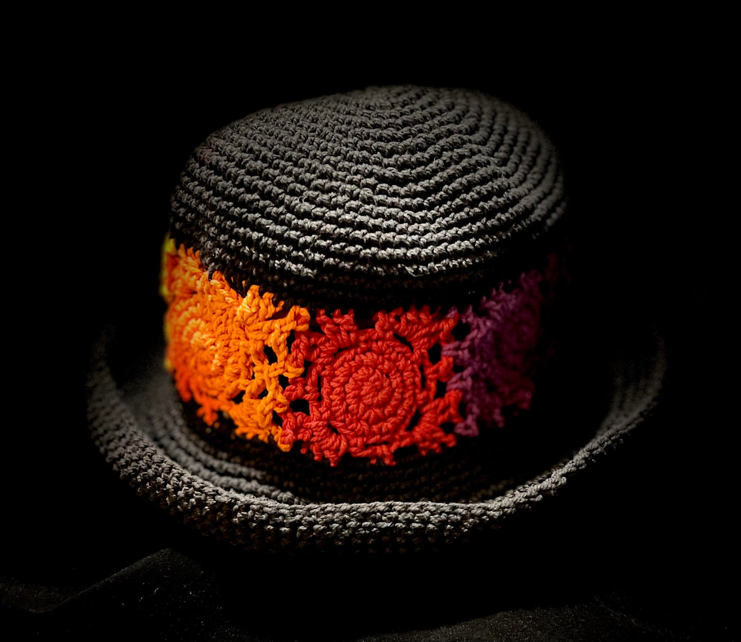 Craft - Colorful Crocheted Hat