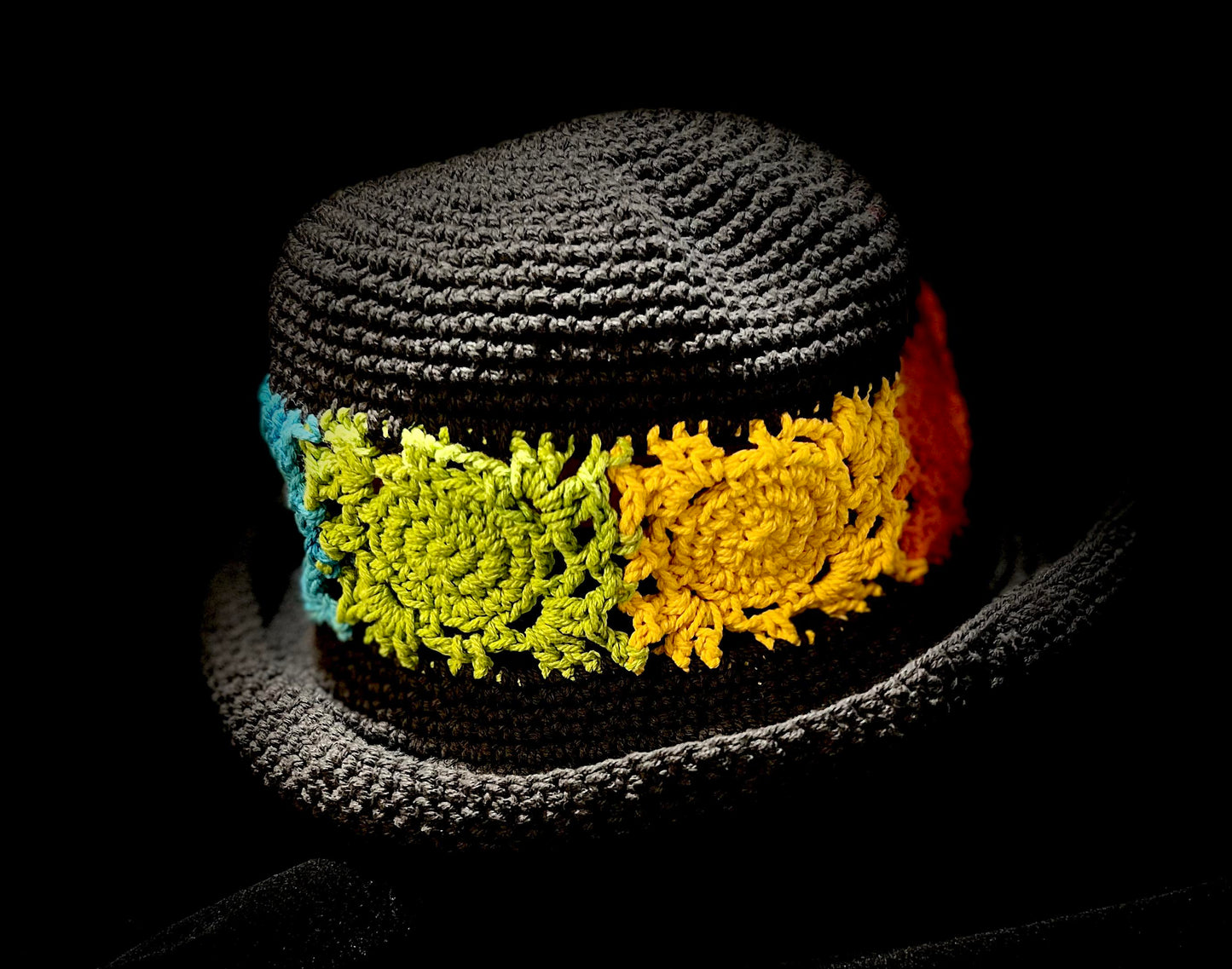 Craft - Colorful Crocheted Hat