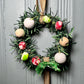 Christmas Bead Wreath Door Hanger (1)