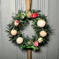 Christmas Bead Wreath Door Hanger (2)