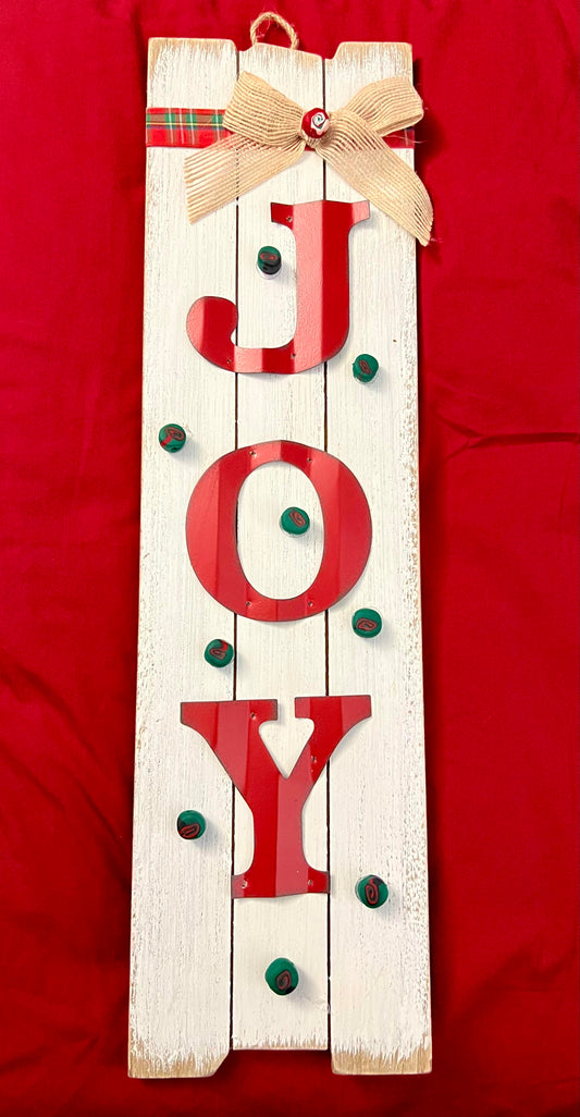 Christmas Joy Wooden Wall Hanger