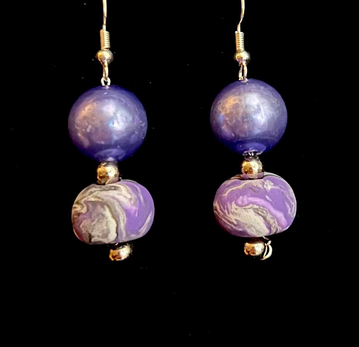 Earring - Purpose - Made with Handcrafted Clay Beads