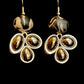 Earring - Fritillary - Made with Handcrafted Clay Beads