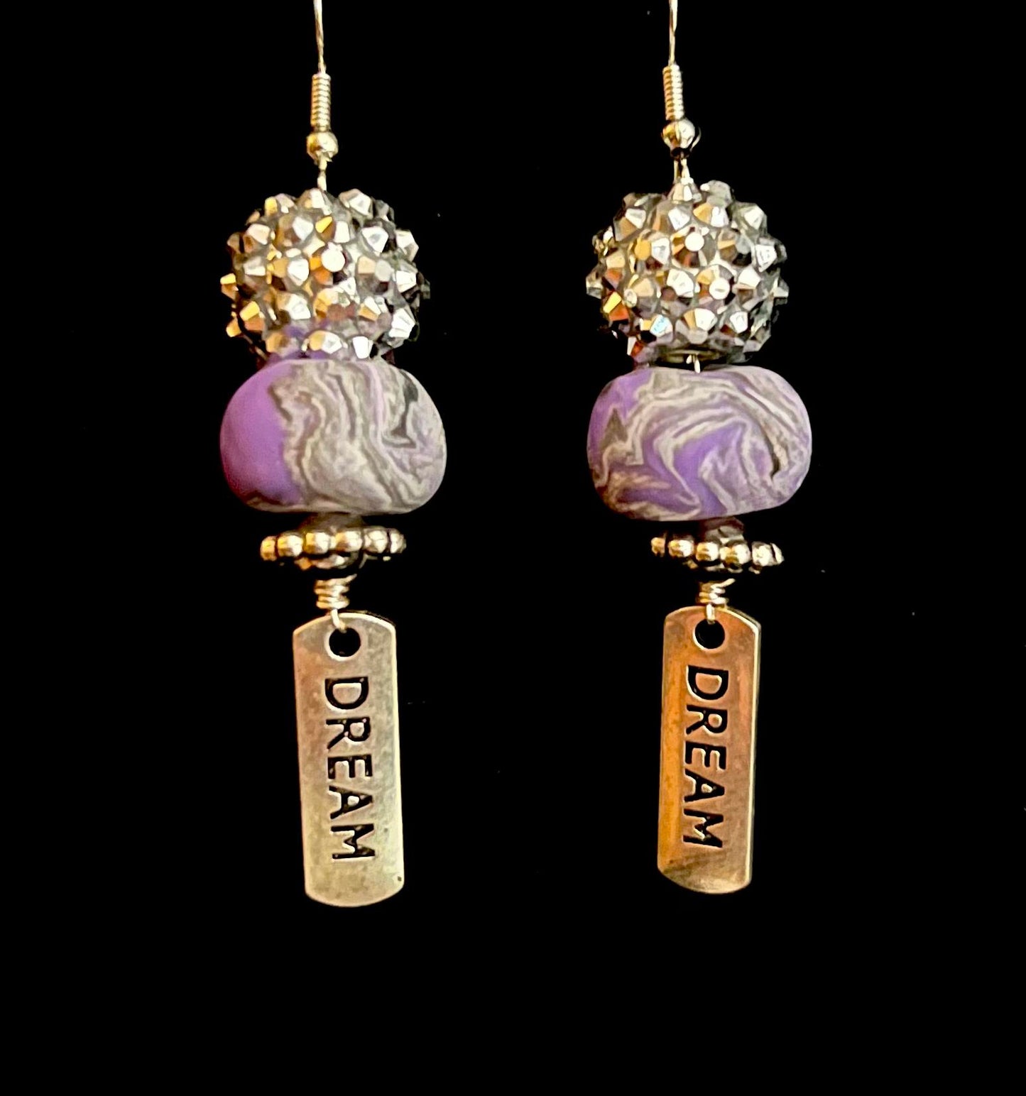 Earring - Dream - Made with Handcrafted Clay Beads