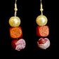 Earring - Sylvan - Made with Handcrafted Clay Beads