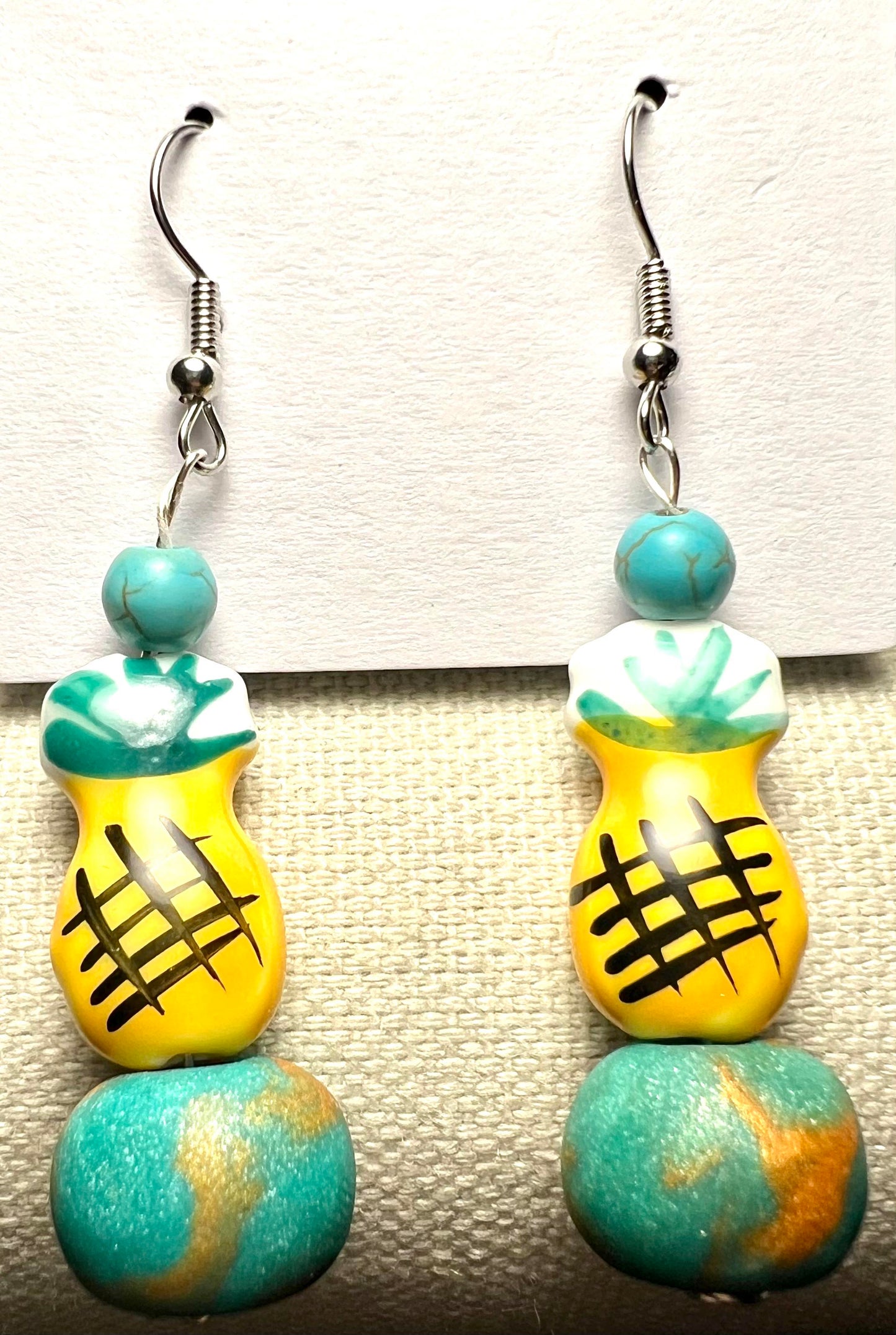 Earring - Juicy - Made with Handcrafted Clay Beads